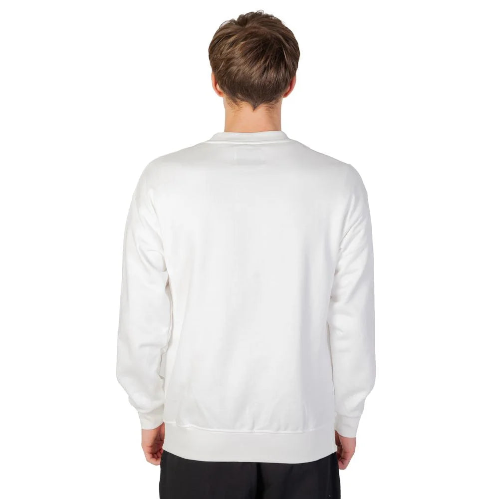 Underclub White Cotton Sweatshirt - IT48 | L - Sweatshirts