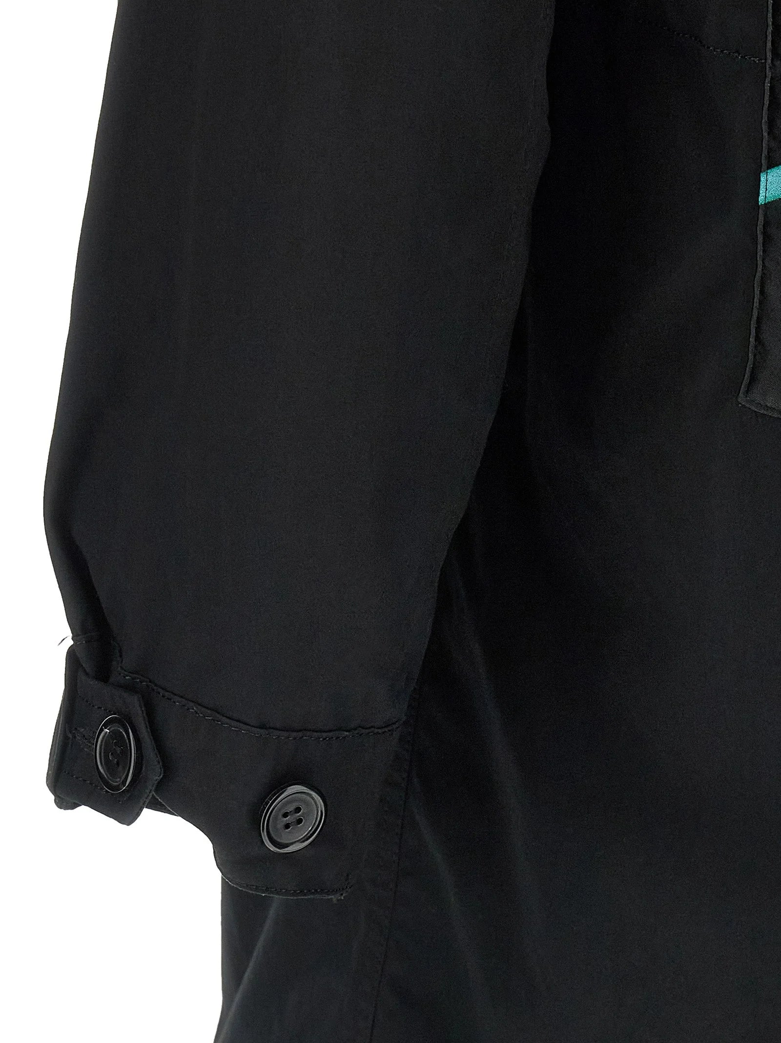 Undercover Black Cotton Parka - 3