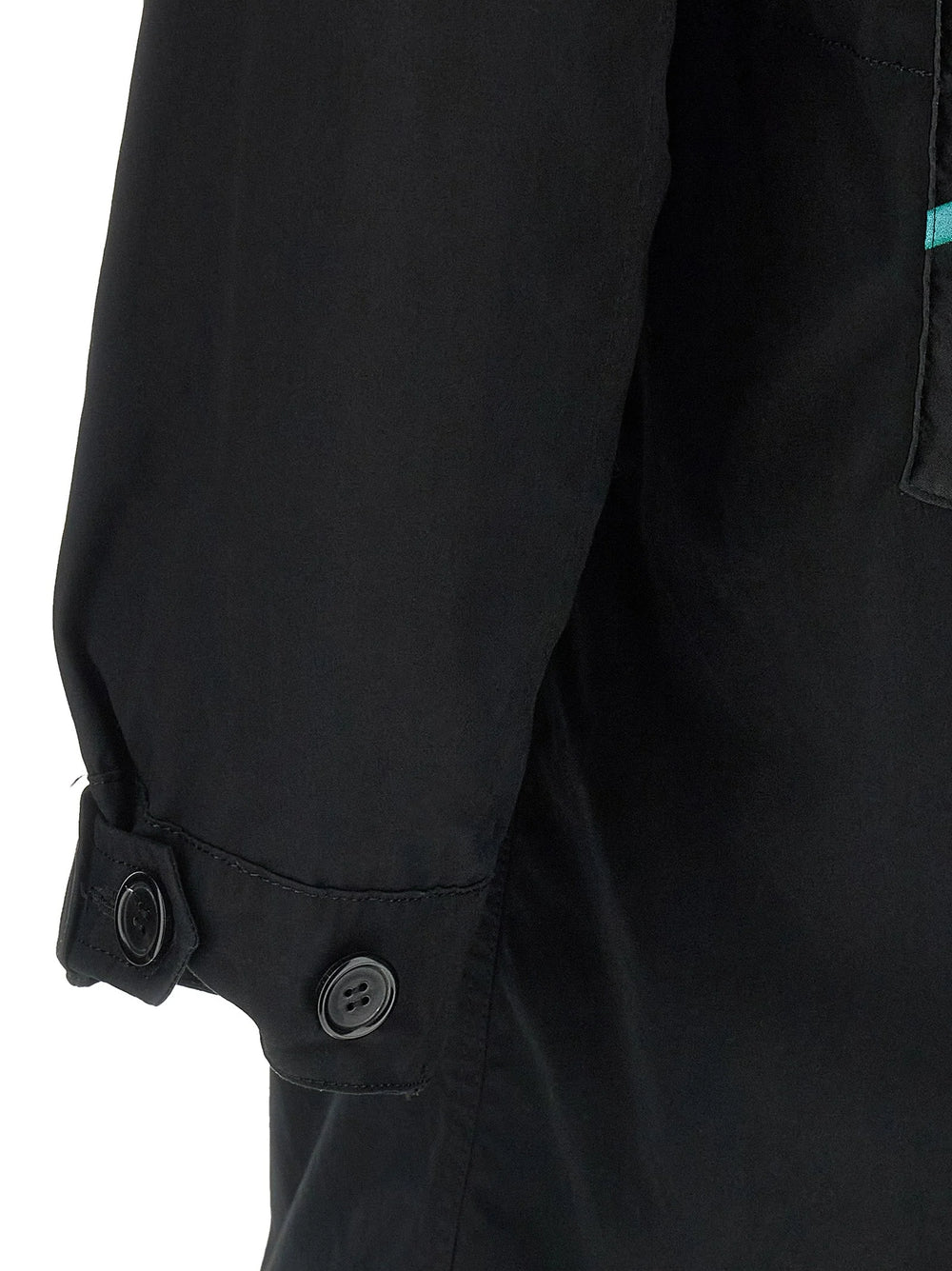 Undercover Black Cotton Parka - 3