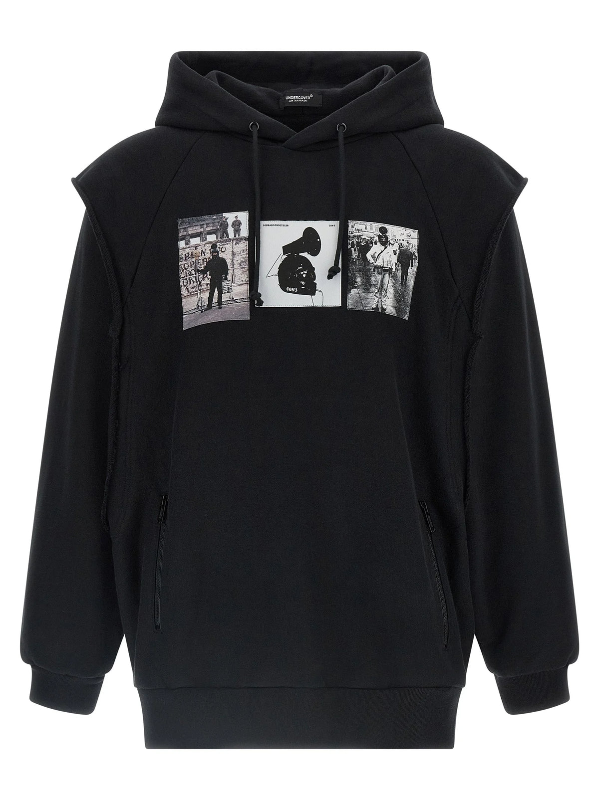 Undercover Black Cotton Sweatshirt - 3