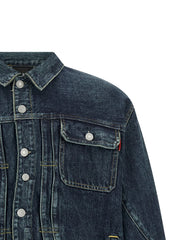 Undercover Blue Cotton Denim Jacket