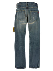 Undercover Blue Cotton Jeans Denim
