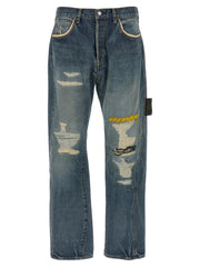 Undercover Blue Cotton Jeans Denim