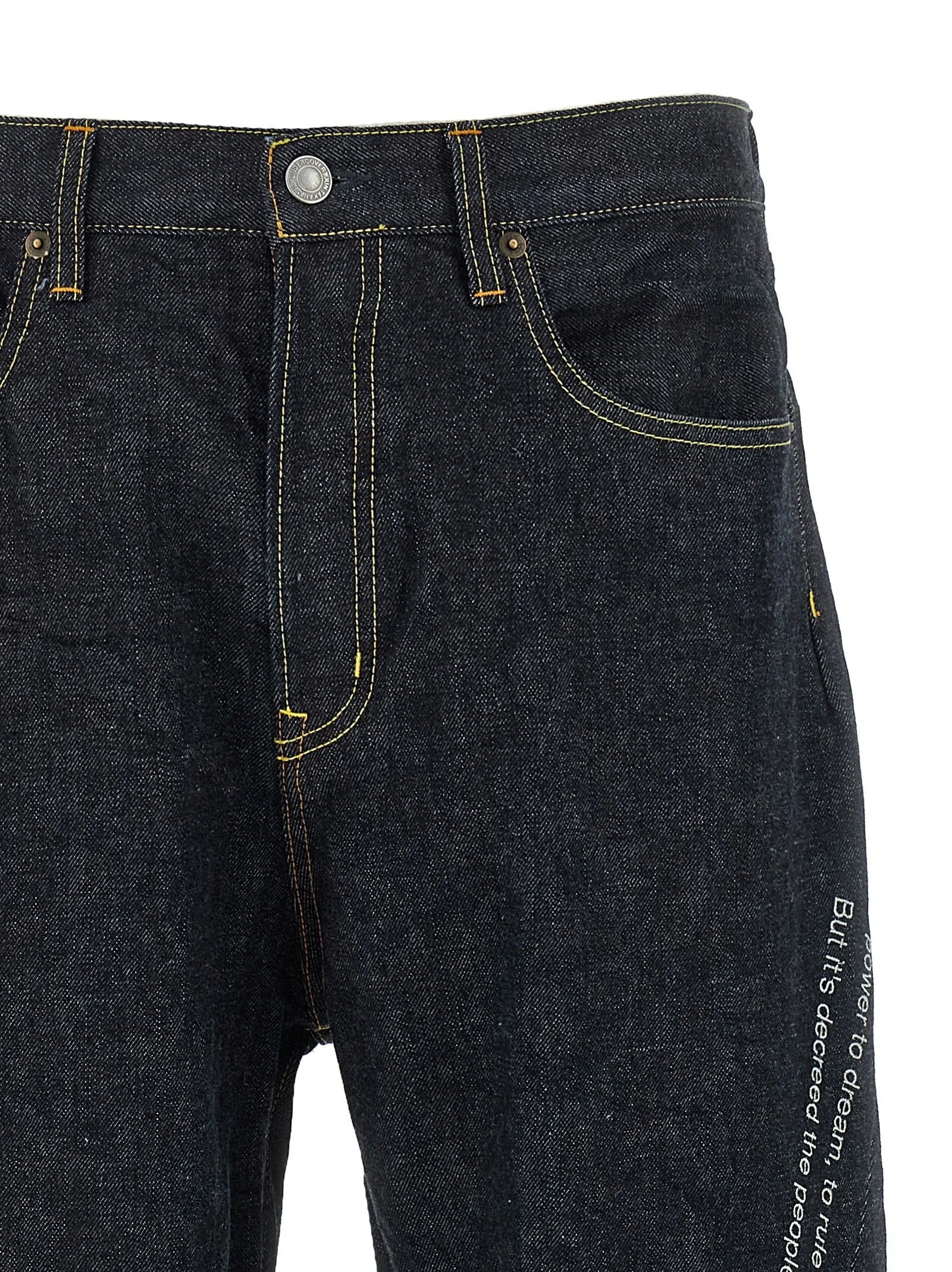Undercover Blue Cotton Jeans Denim