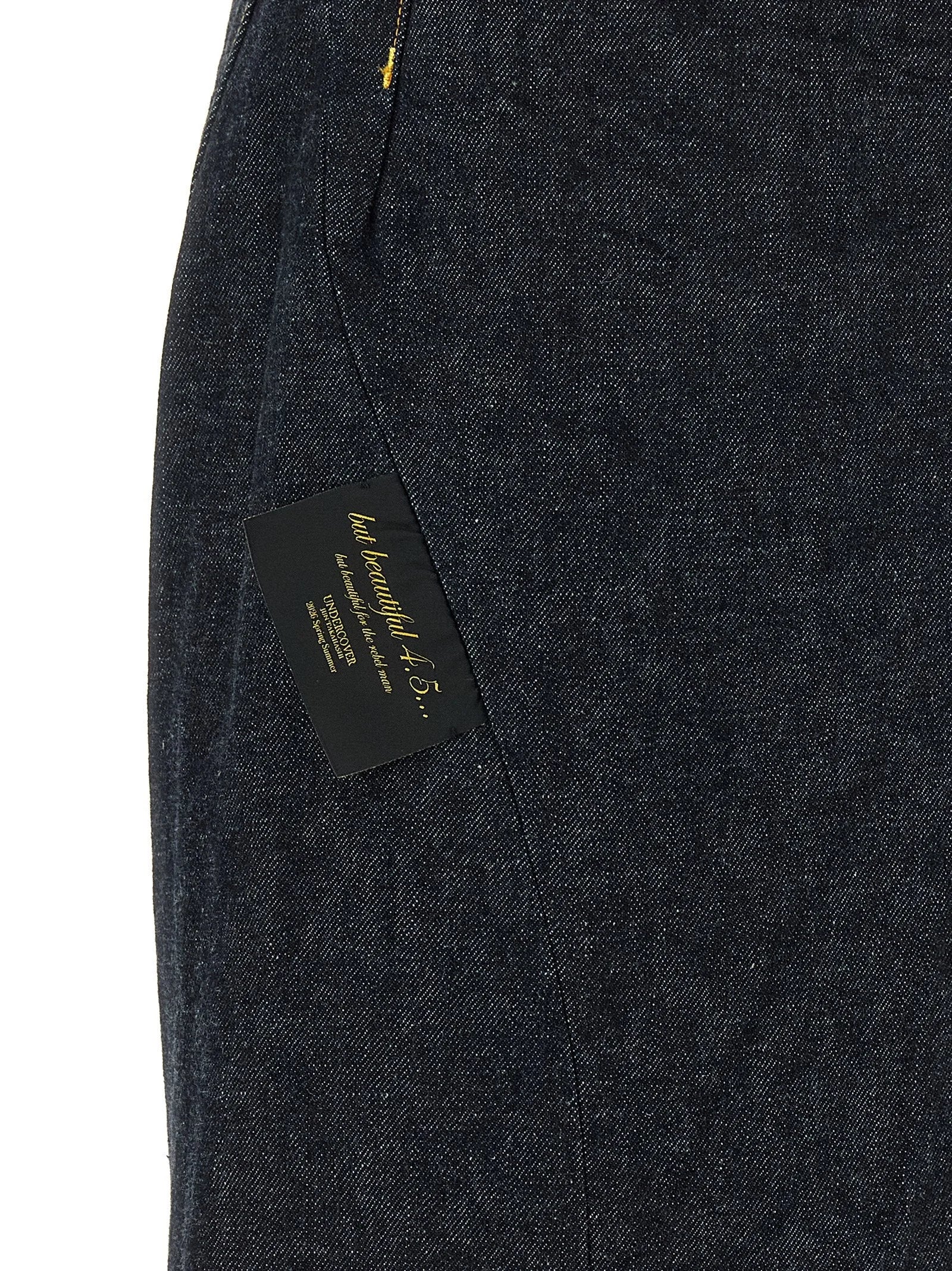Undercover Blue Cotton Jeans Denim