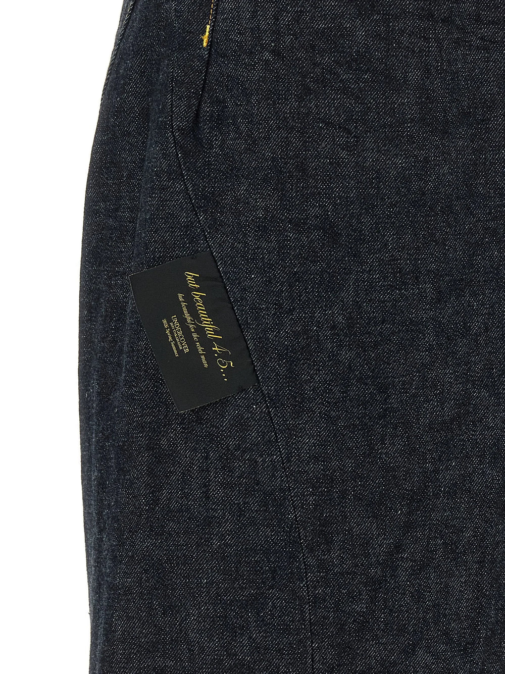 Undercover Blue Cotton Jeans Denim