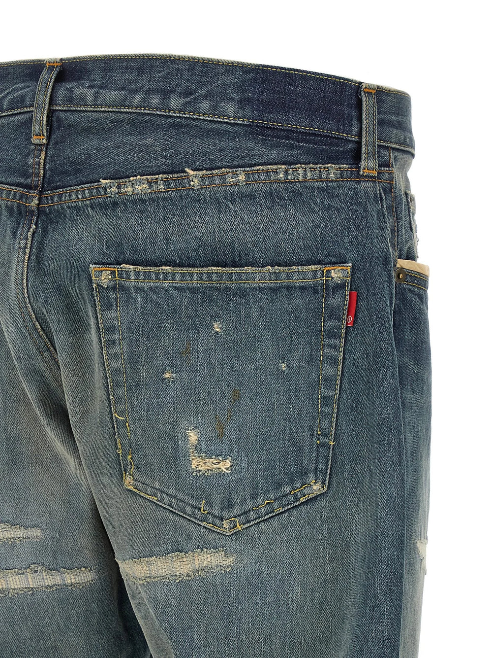 Undercover Blue Cotton Jeans Denim