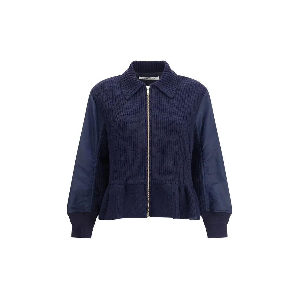 Undercover Bomber Jacket with wool inserts - Bomber Jackets