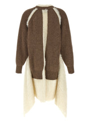 Undercover Brown Wool Cardigan - 2