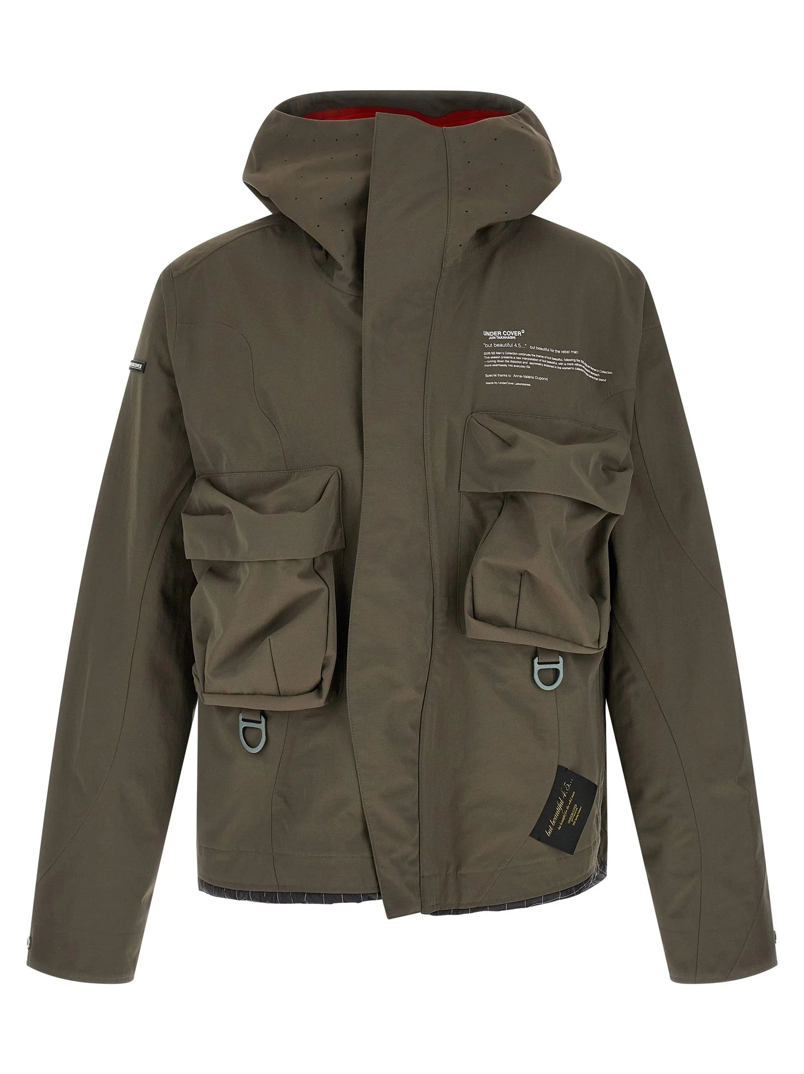 Undercover Gray Nylon Parka