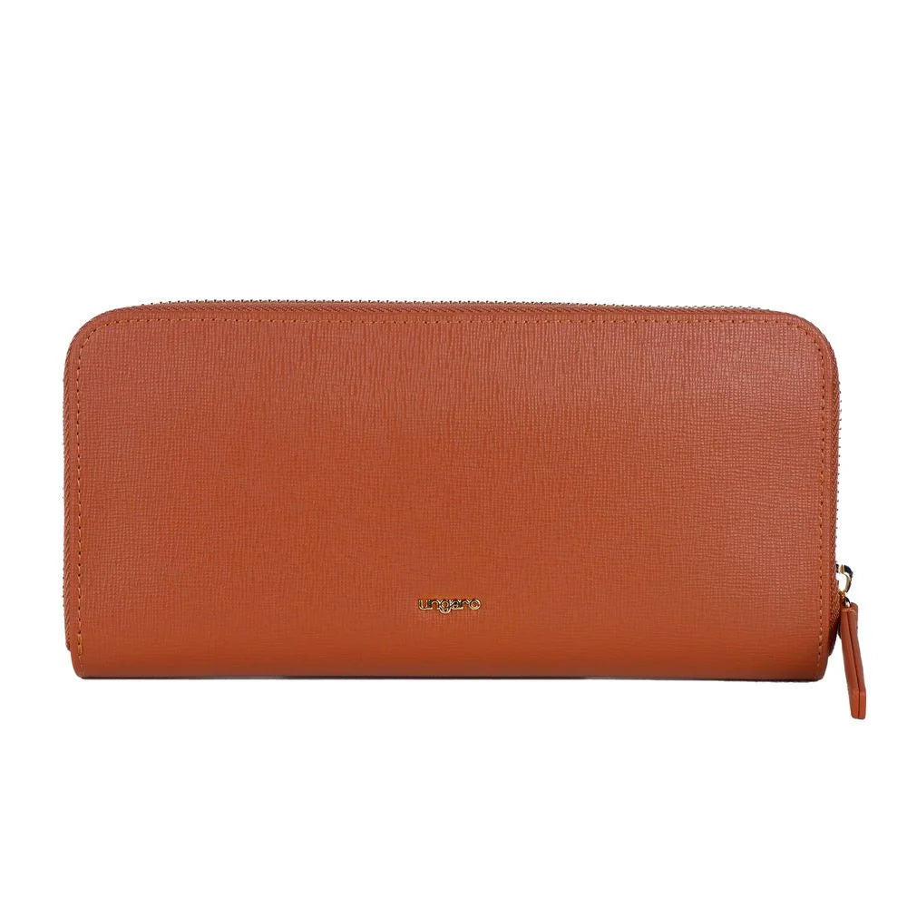 Ungaro Elegant Leather Zippered Wallet - Wallets