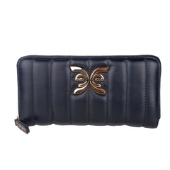Ungaro Elegant Quilted Faux Leather Wallet - Wallets
