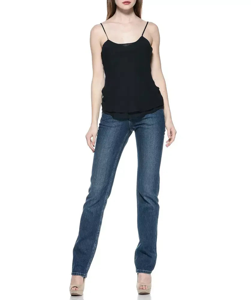 Ungaro Fever Blue Cotton Women Jeans - Jeans