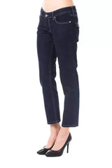Ungaro Fever Blue Cotton Women Jeans - Jeans