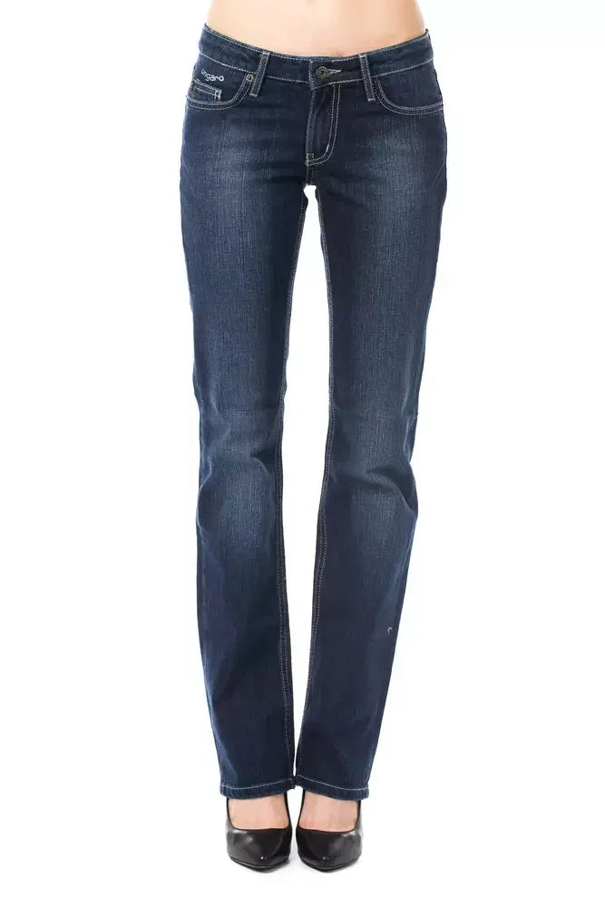 Ungaro Fever Blue Cotton Women Jeans - Jeans