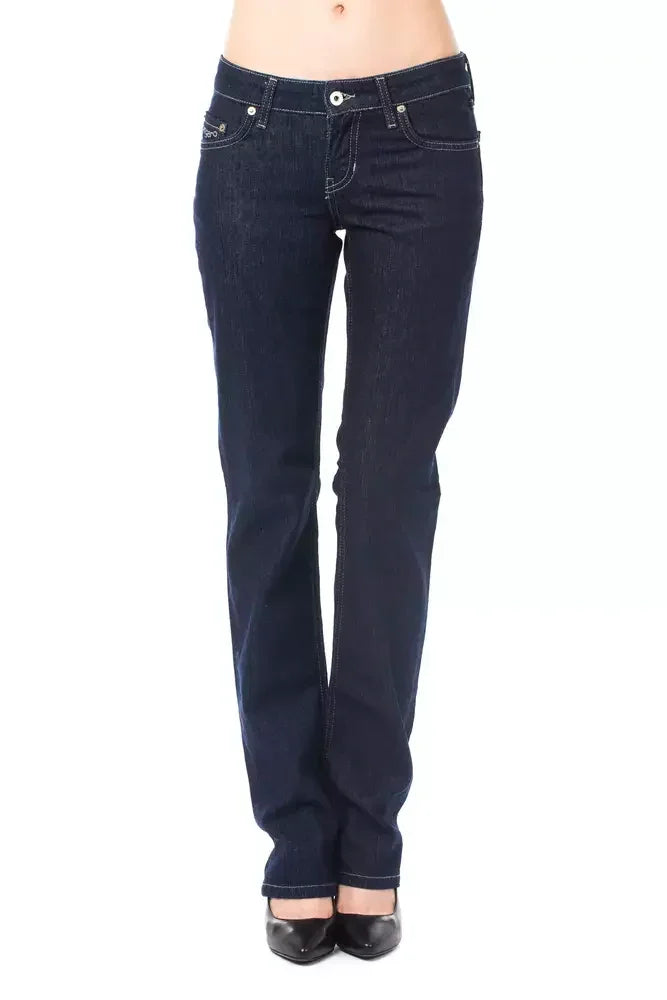 Ungaro Fever Blue Cotton Women’s Jeans - Jeans