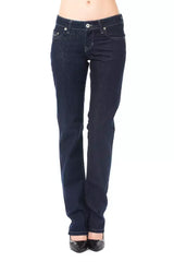 Ungaro Fever Blue Cotton Women’s Jeans - Jeans
