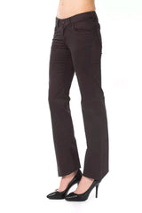 Ungaro Fever Brown Cotton Women Pants - Jeans
