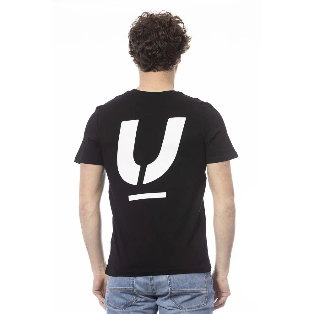 Ungaro Sport Black Cotton Men T-Shirt - T-Shirts