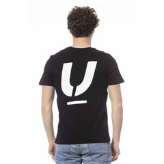 Ungaro Sport Black Cotton Men T-Shirt - T-Shirts