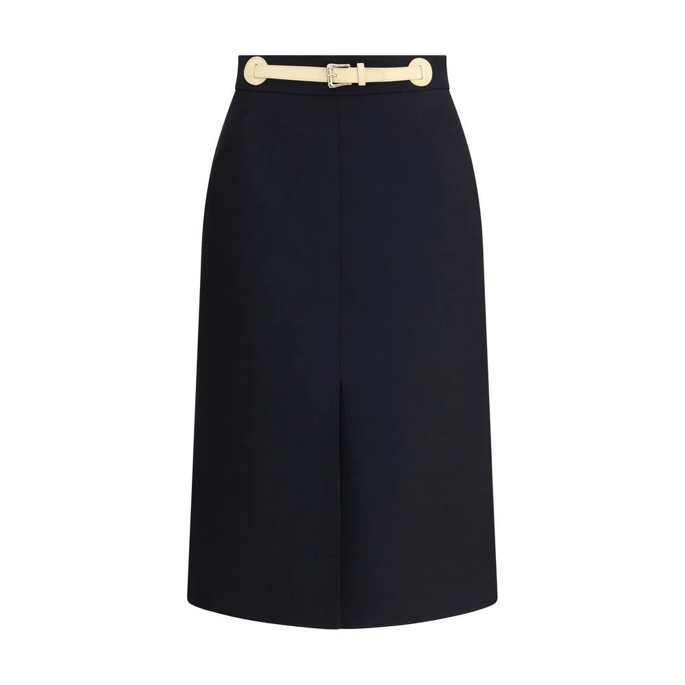 Valentino Belted midi Skirt