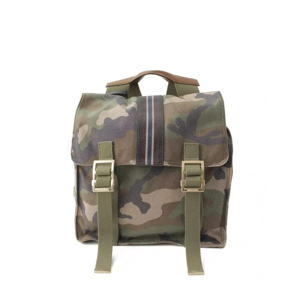 Valentino Bicolor Canvas Backpack