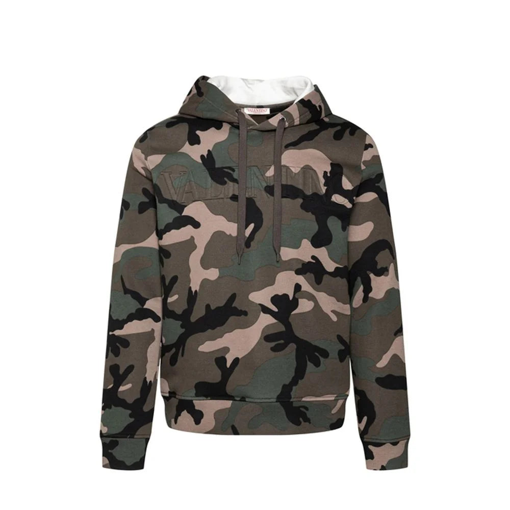 Valentino Bicolor Cotton Sweatshirt - XL