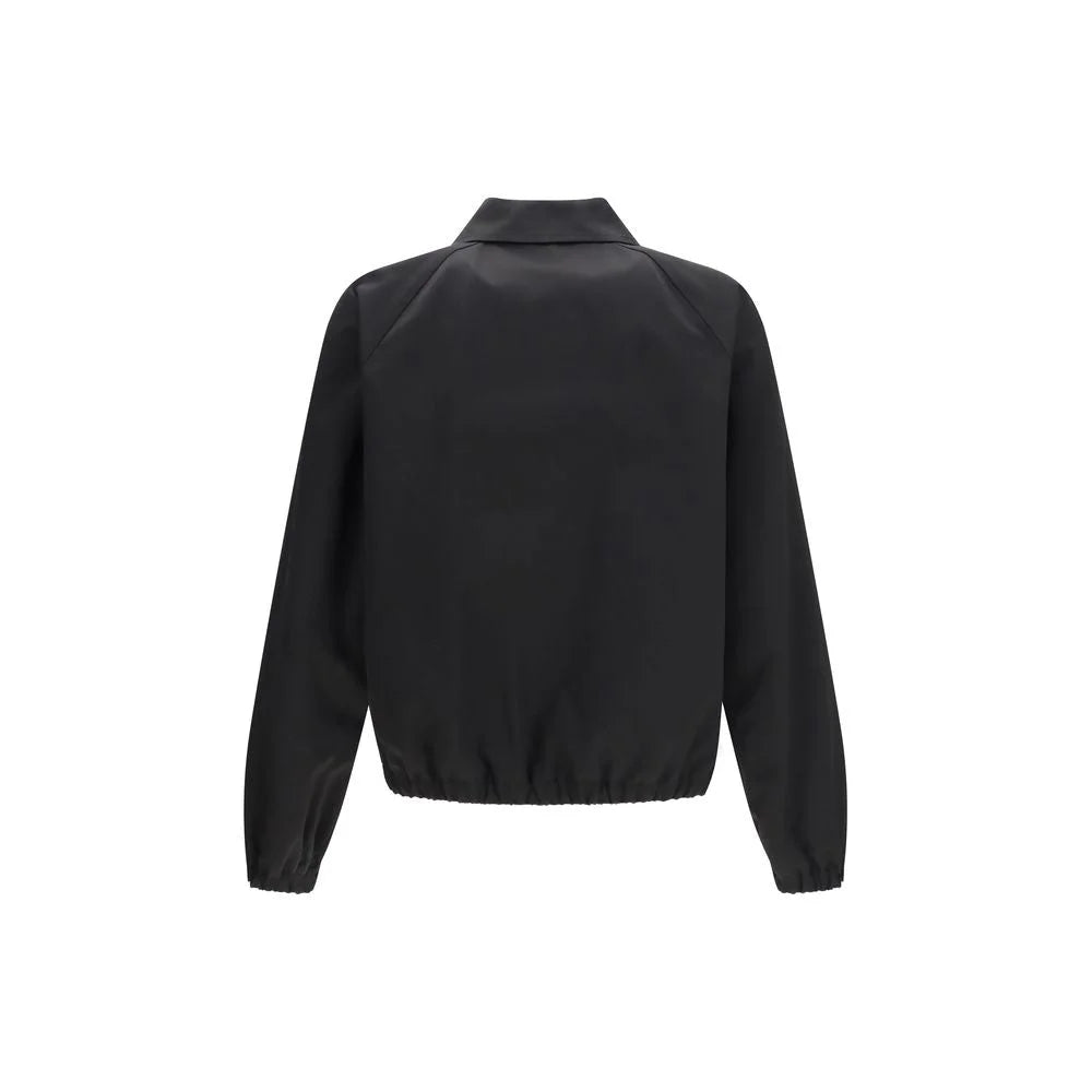 Valentino Black Cotton Bomber