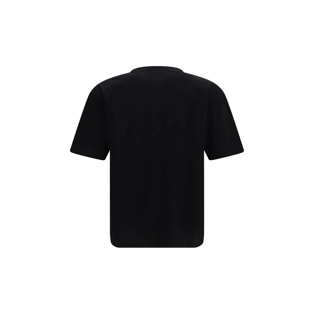 Valentino Black Cotton T-Shirt