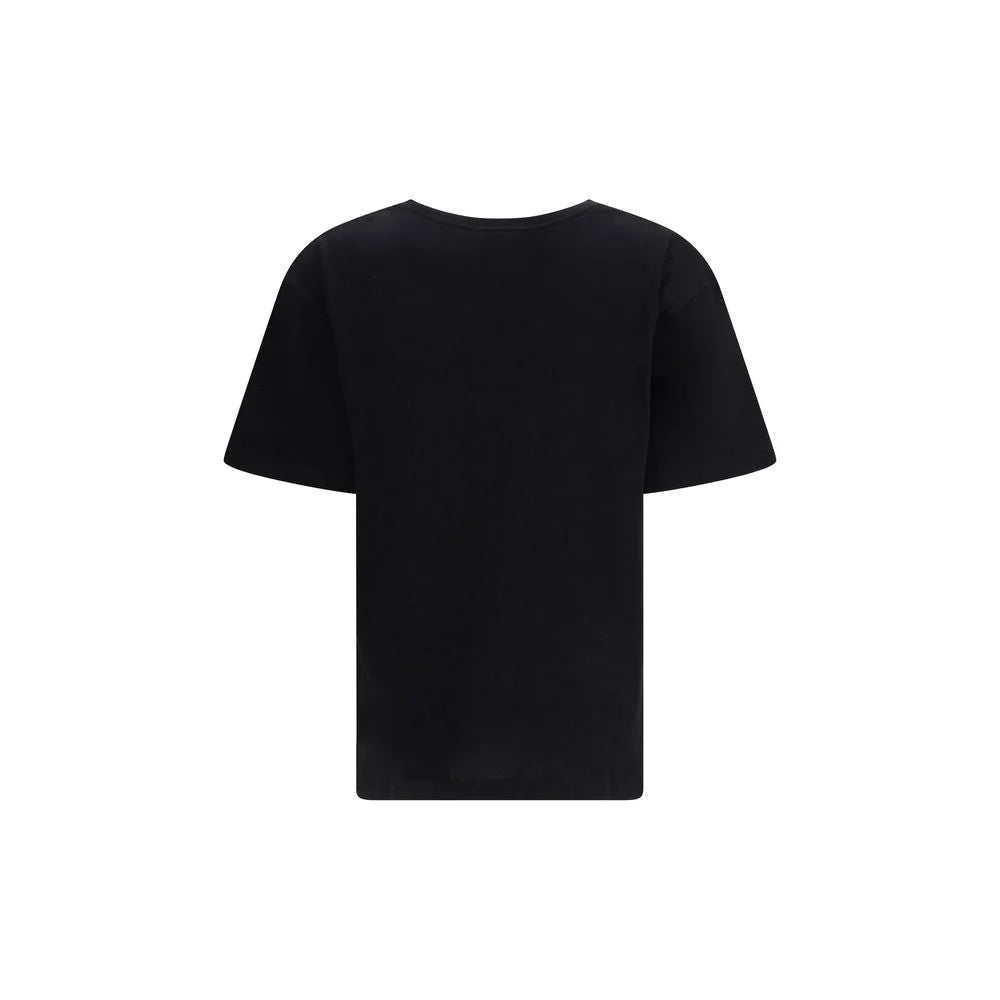 Valentino Black Cotton T-Shirt
