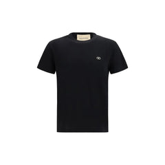 Valentino Black Cotton T-Shirt