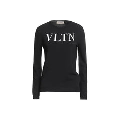 Valentino Black Polyamide Sweatshirt - 42