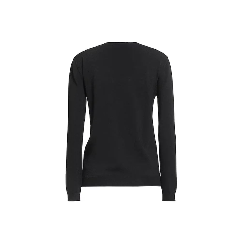 Valentino Black Polyamide Sweatshirt - 42