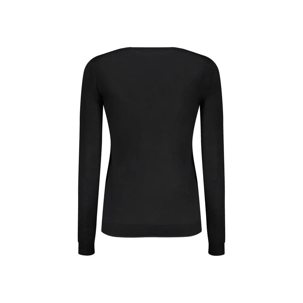 Valentino Black Virgin Wool Sweatshirt - 42
