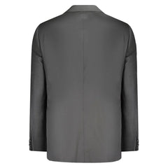 Valentino Black Wool Men Jacket - IT56 | 3XL - Sport Jackets