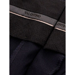 Valentino Black Wool Pant - Trousers