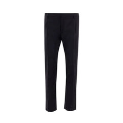 Valentino Black Wool Pant - Trousers