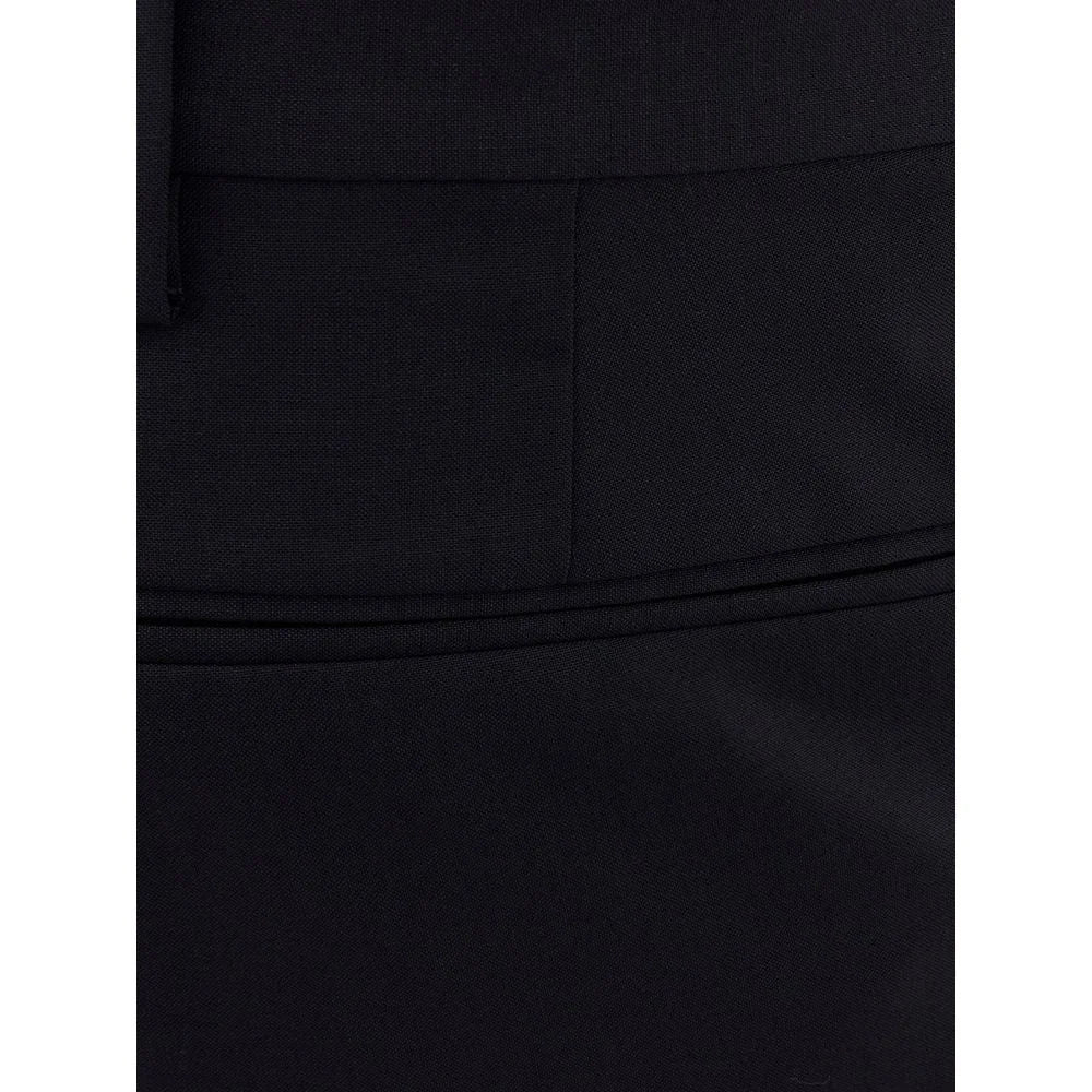 Valentino Black Wool Pant - Trousers