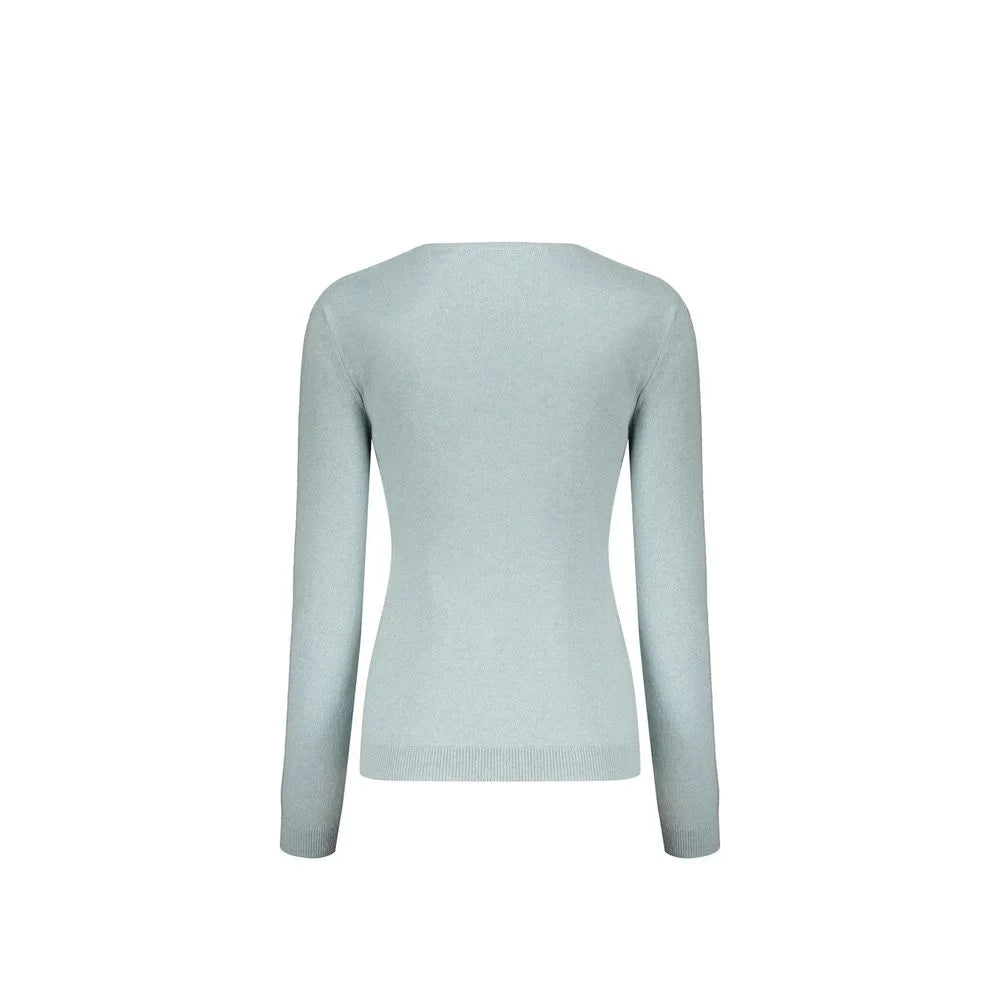 Valentino Blue Angora Sweatshirt