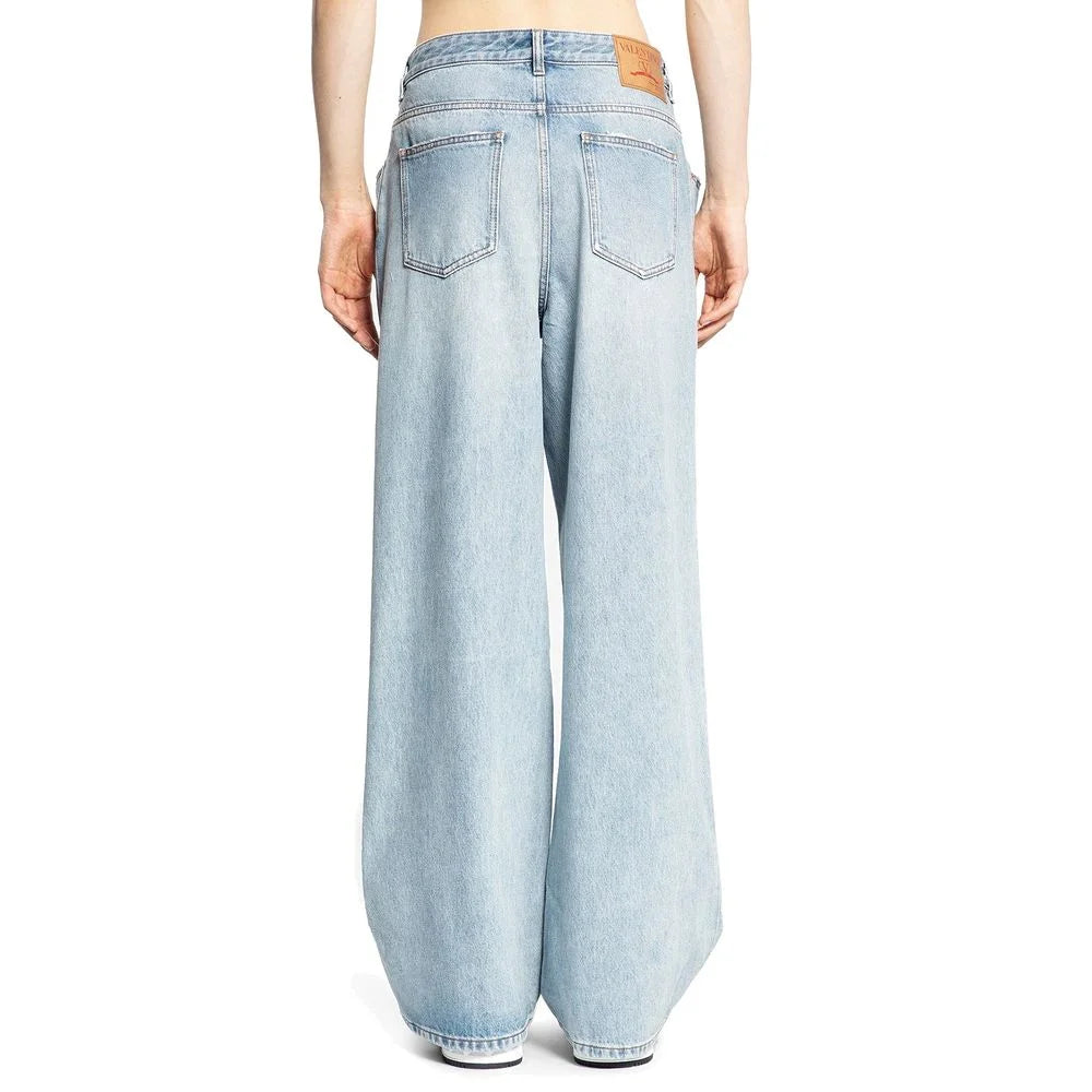 Valentino Blue Cotton Jeans Denim - IT46 | S