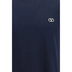 Valentino Blue Cotton T-Shirt