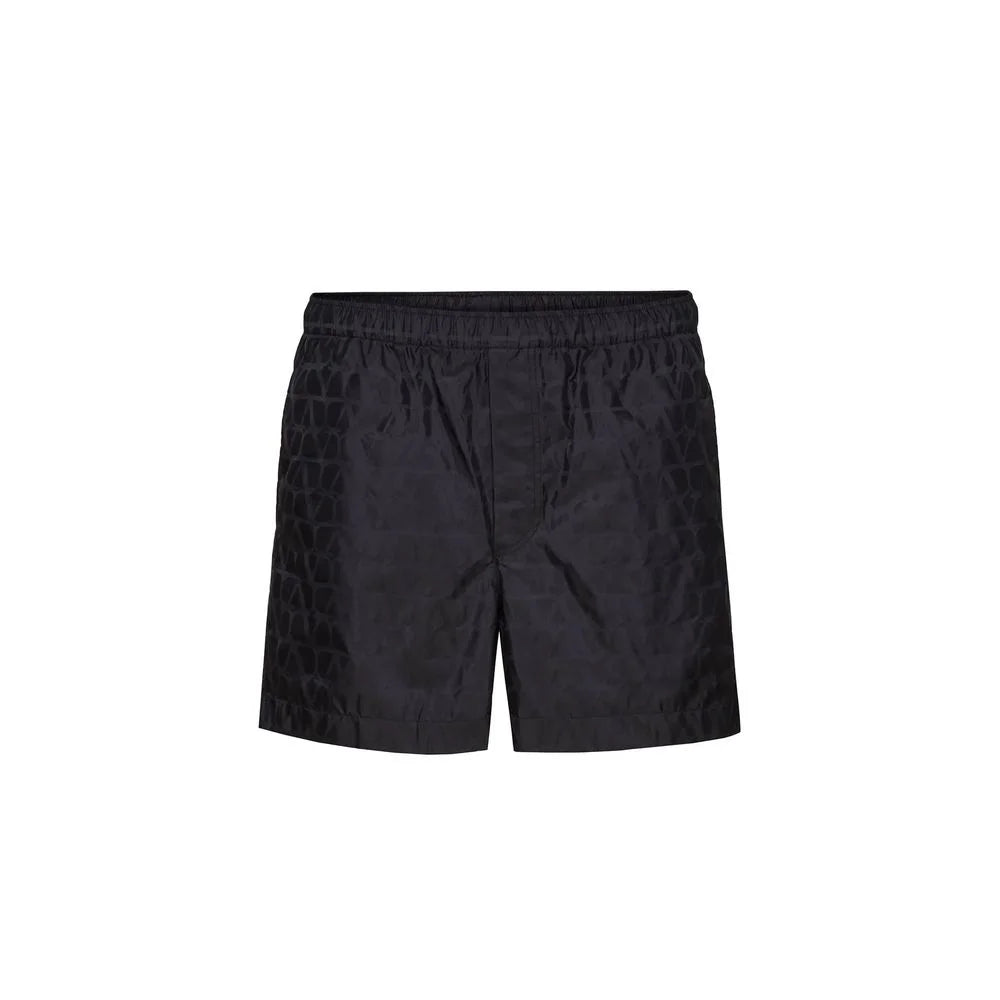 Valentino Blue Polyamide Shorts - 48 | M