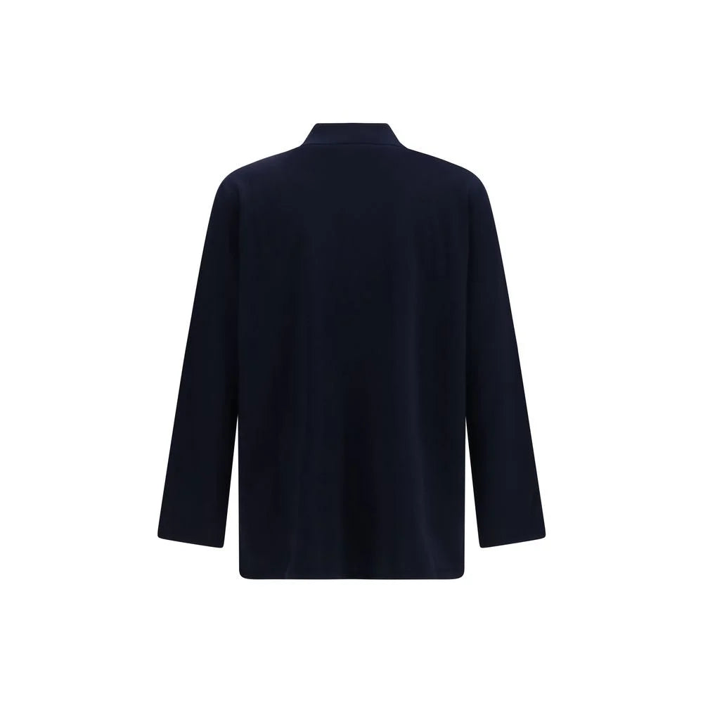 Valentino Blue Wool Oves Aries Cardigan