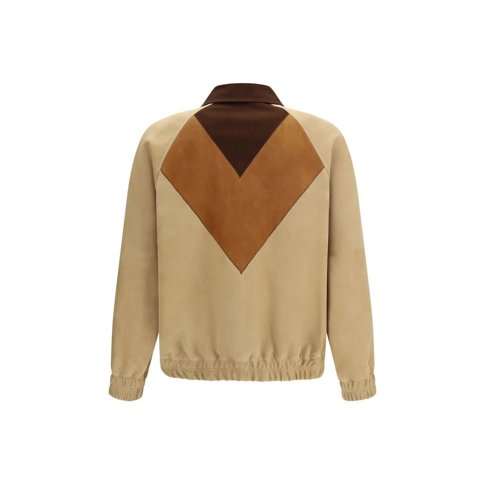 Valentino Brown Leather Jacket - IT50 | L