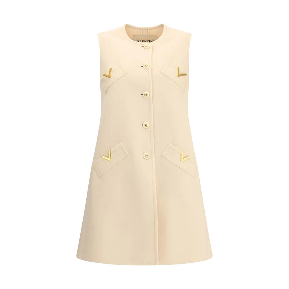 Valentino Compact drap long Vest - IT44 | L - Vests