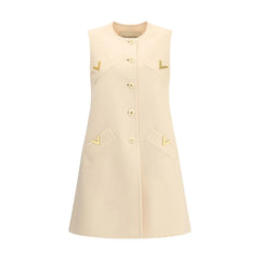 Valentino Compact drap long Vest - IT44 | L - Vests
