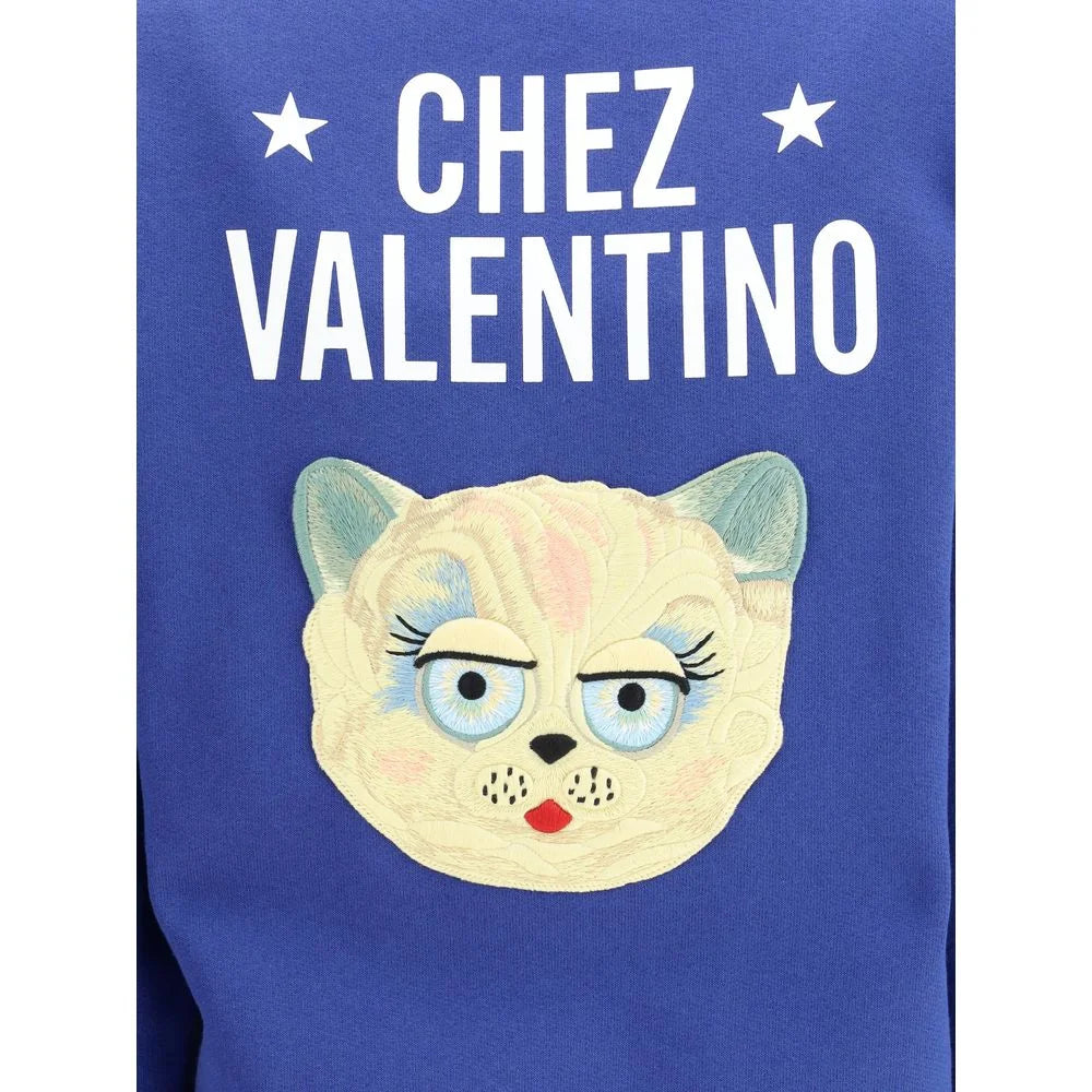 Valentino Cotton Sweatshirt - S - Sweatshirts