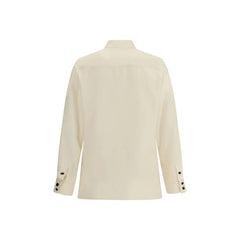 Valentino Cream Silk Shirt