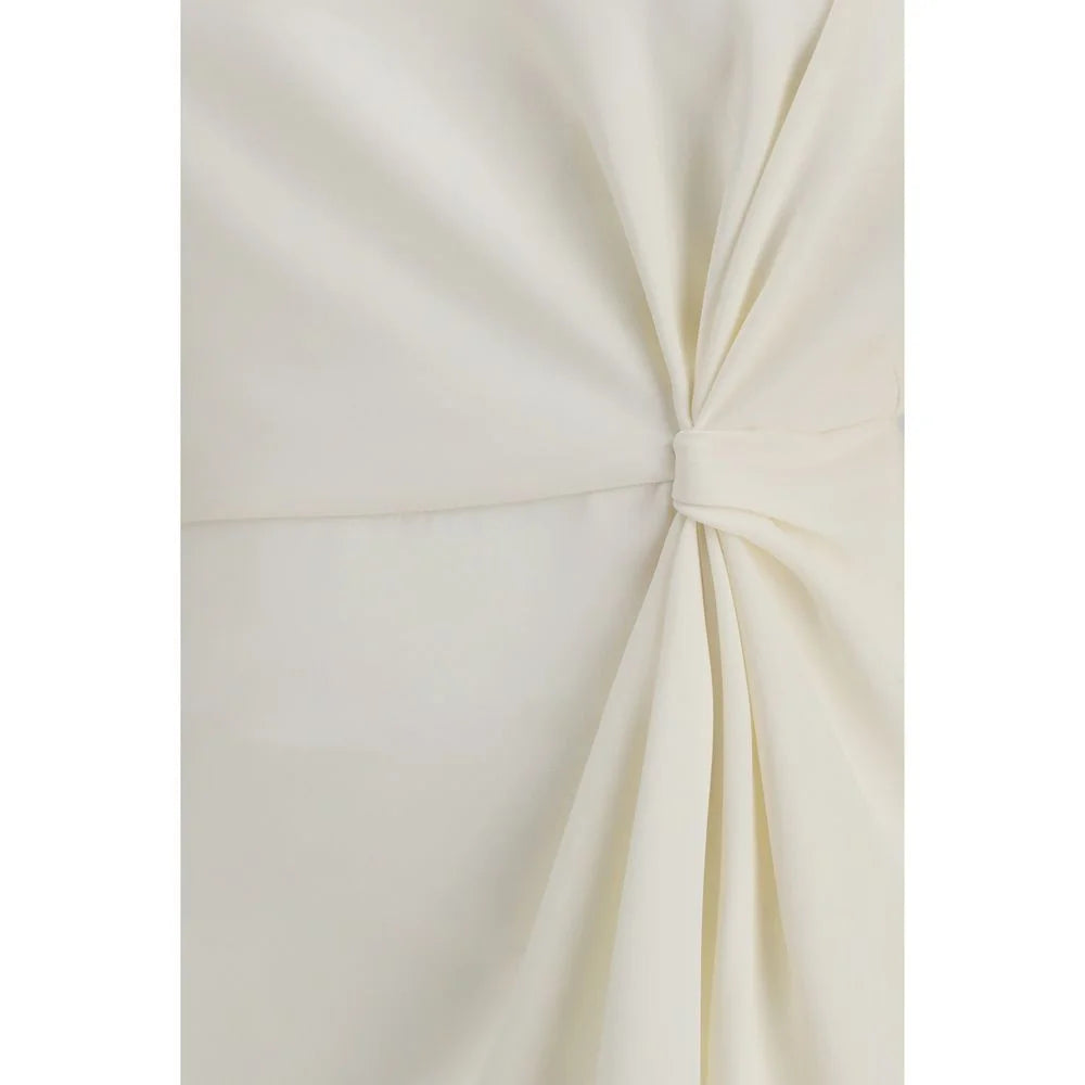 Valentino Cream Silk Top