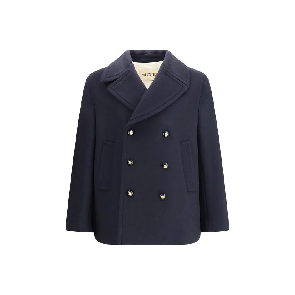Valentino Double-breasted Coat - IT46 | S - Pea Coats